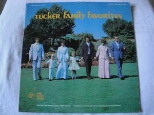 TUCKER FAMILY FAVORITES VINYL LP 1978 THE QUIET HOUR THE CARPENTER, DAY BY DAY - Picture 1 of 4
