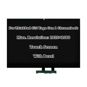 LCD Touch Screen Display Assembly for Lenovo ThinkPad C13 Yoga Gen 1 Chromebook - Picture 1 of 6