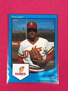 1989 ProCards Minor League Jeff Fischer #86 NM-Mint - Picture 1 of 2