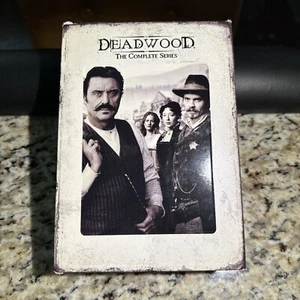 Deadwood: the Complete Series (DVD Disc, 2010) 36 Episodes 18 Disc + Bonus Disc - Picture 1 of 7