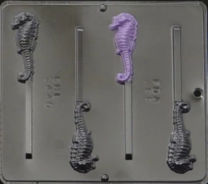 Seahorse Lollipop Chocolate Candy Mold 3440 NEW - Picture 1 of 2