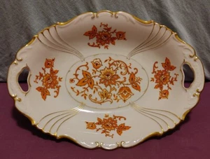 PMR JAEGER & Co porcelana BAVARIA - cuenco suntuoso borde dorado - excelente estado VINTAGE - Imagen 1 de 8