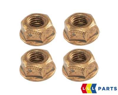 BMW NEW GENUINE EXHAUST MANIFOLD COPPER NUT WITH FLANGE HEX M8X1.25 4PCS 7620549 - image 1 of 2