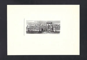 Hungary , Budapest - Chain Bridge  Vignette Proof Uncirculated  - Picture 1 of 2