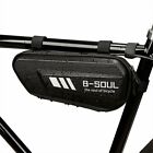 B-Soul Bolso de Bicicleta para La Cuadro Bicicleta 1,5L YA301 Carbonmuster Negro