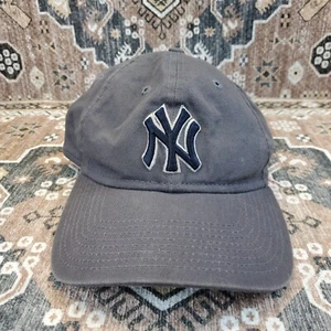 New York Yankees New Era Strap Back 9Twenty Cap grau Baseballmütze - Bild 1 von 11