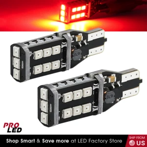 Syneticusa T10 192 921 168 Red LED Stop 3RD Brake Light Bulbs - Bild 1 von 6