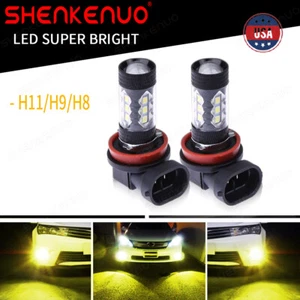 Bombillas LED brillantes 2 piezas para BMW 328i 2007-2016 H11/H9 3000 k/6000 k/8000 k - Imagen 1 de 23