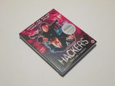 Hackers Blu-Ray with Limited Edition Slipcover Region B Anjelina Jolie OOP RARE - Image 1 of 2