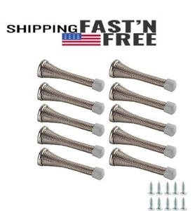 10 Pack Door Spring Stopper with Bumper Rubber Tip Stopper - Picture 1 of 6