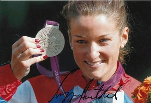 Lizzie Armitstead Hand Signed 12x8 Photo London Olympics 2012 Silver Medalist 4 - Picture 1 of 1