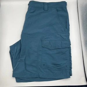 Reel Legends Mens Turquoise Shorts Size 44 With 8.5” Inseam - Picture 1 of 8