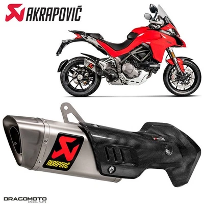 Exhaust DUCATI MULTISTRADA 1200 S ABS DVT Pikes Peak 2016-2017 AKRAPOVIC Tita... Foto 1 de 4