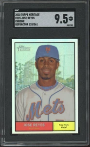 2010 Topps Heritage Jose Reyes #C125 Chrome Refractor /561 SGC 9.5 New York Mets - Bild 1 von 2