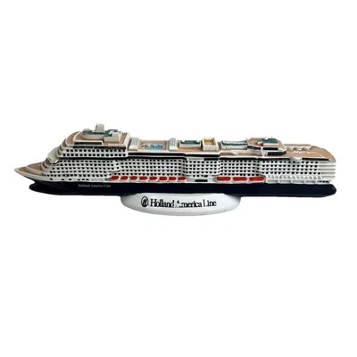 Holland America Line Kreuzfahrtschiff Modell 30 cm BESCHÄDIGT - Bild 1 von 4