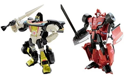 Transformers TAVVS04 Sideswipe & Stepper Figure Takara Tomy Japan - Image 1 of 4