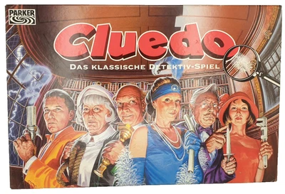 Cluedo Parker 1996 Brettspiel Detektivspiel - für 3 bis 6 Spieler ab 8 J. - Bild 1 von 4