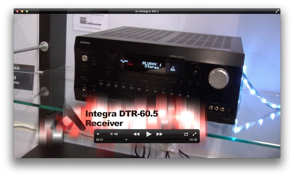 Integra DTR-60.5 THX Ultra2 Plus A/V Receiver NEW - Image 1 of 1