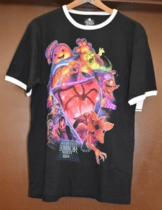 T-shirt donna Halloween Horror Nights 2019 nuova con etichetta ~ Large - Foto 1 di 6