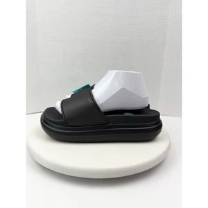 Sandali da donna REEF Cushion Bondi Bay neri plateau slip on slide taglia 9 scarpe - Foto 1 di 11