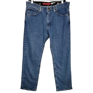 Wrangler Performance Series Men's Size 32x30 Blue Denim Jeans Regular Fit - Picture 1 of 13