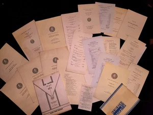 VTG.Historic Lake Erie College 1930s Ephemera | Playbills, Recitals, Estate Find - Picture 1 of 11