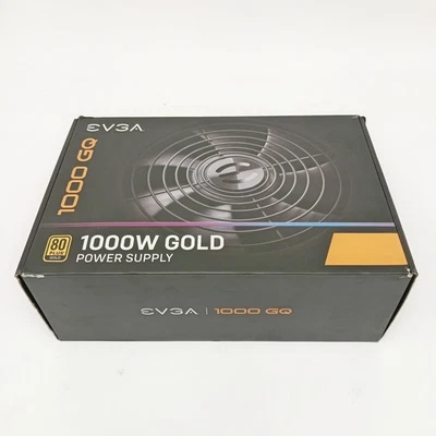 EVGA 1000GQ 1000W Gold Power Supply - 210-GQ-1000-V1 - Image 1 of 4