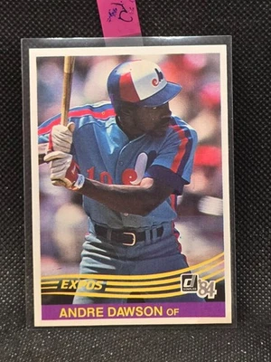 1984 Donruss - Andre Dawson #97 - Imagem 1 de 2