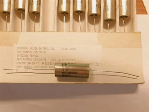 CRC B55P104KSC .1uF 600V 10% Herm. Condensatore in polipropilene metallizzato sigillato - Foto 1 di 1