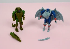 Transformers Beast Wars Optimus Primal Bat Vs Megatron Crocodile Set Hasbro 1996 - Imagen 1 de 20