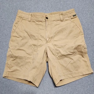 Howler Bros Herrenshorts 32 hellbraun Clarksville Wandershorts Baumwoll-Twill Freizeit 8 Zoll - Bild 1 von 11
