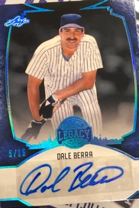 2024 Leaf Dale Berra Bronx Legacy Blue Auto 5/15 - Picture 1 of 1