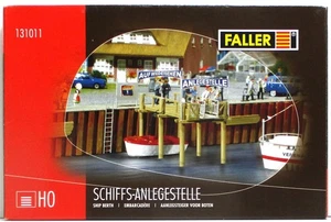 Escala H0 Faller 131011 kit muelle barco - embalaje original (3303K) - Imagen 1 de 1