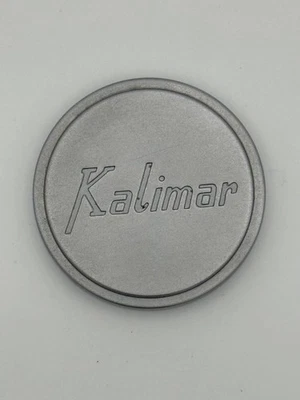 Kalimar 39mm Chrome Silver Metal Front Lens Cap Slip On - Image 1 of 2