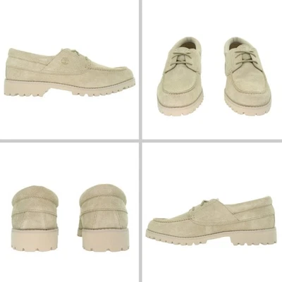 Timberland AUTHENTICS LIGHT LACE UP Light Brown Suede Casual Shoes Size 13 New - Image 1 of 4