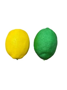 Künstliche Zitronen und Limetten 6 Zitronen und 6 Limetten - Bild 1 von 2