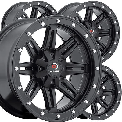 4) 14" RIMS WHEELS fits all Honda Pioneer 500 700 with IRS Vision Type 550 ATV Foto 1 de 4