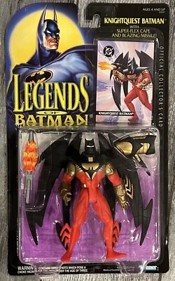 Figura de acción Kenner Legends of Batman Knightquest Batman 1994 vintage como nueva Foto 1 de 3