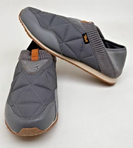 Teva Men's M ember Moc Shoes 1018226 Grey Slip On Quilted Comfort Size 13 - Picture 1 of 9