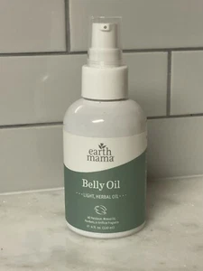 Earth Mama Belly Oil 4oz. 120ml, EXP 06/2024, Pregnancy, Itch, Stretch Mark - Picture 1 of 3