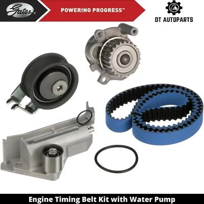 Kit de correia dentada para motor Audi TT 1.8L L4 GASOLINA 2000-2006 com portões de bomba de água - Imagem 1 de 3