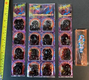 Marvel Spider-Man Años 90 Beacon Gommy Candy 2002 Au'some Gummy Hero Lote - Imagen 1 de 2