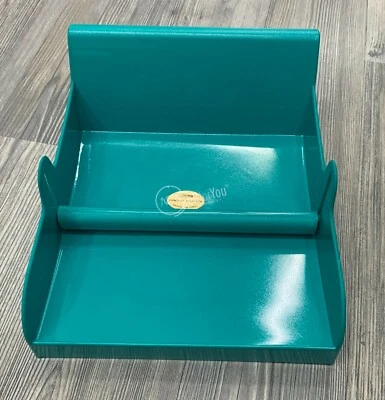 PORTA TOVAGLIOLI DA TAVOLA DELTA MADE IN ITALY IN PLASTICA COLORE VERDE ACQUA  - Immagine 1 di 4