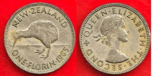NOUVELLE ZELANDE . FLORIN 1965 - Picture 1 of 1