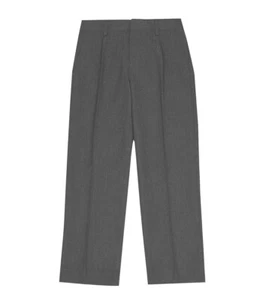 Graue Schulhose Jungen M&S normales Bein Alter 3,4,5,6,7,8,9,10,11,12,13 NEU - Bild 1 von 1