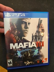 Mafia III 3 PlayStation 4, PS4, Complete w/ Map - Picture 1 of 4