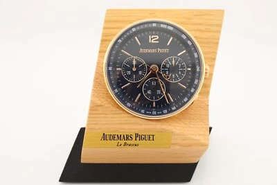 Original Audemars Piguet Code 11.59 Rose Gold Blue Dial Table Clock