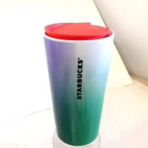 Starbucks New 2022 w/Sip Lid Logo w/Instructions Collectable Tall Coffee Mug - Picture 1 of 12
