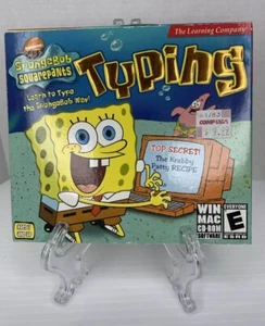 Bob Esponja Pantalones Cuadrados Mecanografía CD-ROM Windows/MAC 98/ME/2000/XP NUEVO Sellado *leer* - Imagen 1 de 10