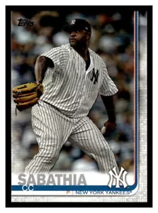 2019 Topps #486 CC Sabathia - Yankees- HOF - Picture 1 of 2